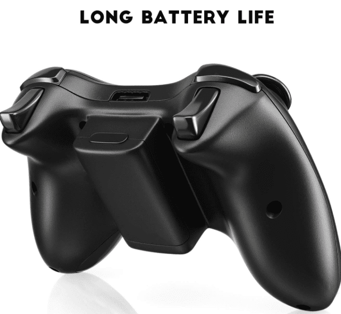 Manette 2,4 GHz pour PC, Manette sans Fil Xbox 360 avec récepteur, Double Vibration Design Ergonomiq