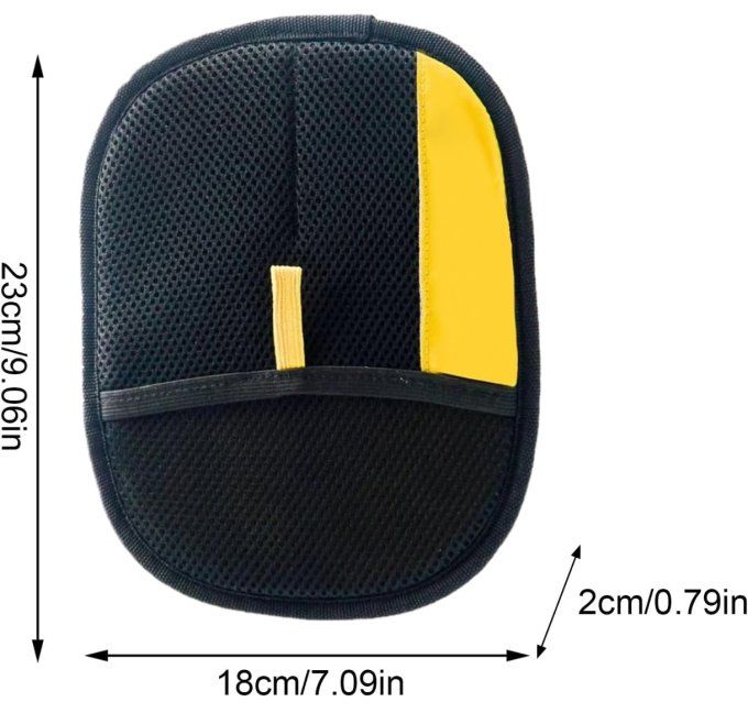 Gant Anti-Poils pour Chats et Chiens – Filet Doux Lavable – Enlève Poils sur Vêtements et Canapés